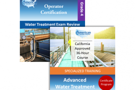 CA Grade T4 Water Treatment Operator License Upgrade