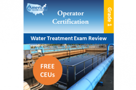 California Grade T1 Water Treatment Operator Exam Prep